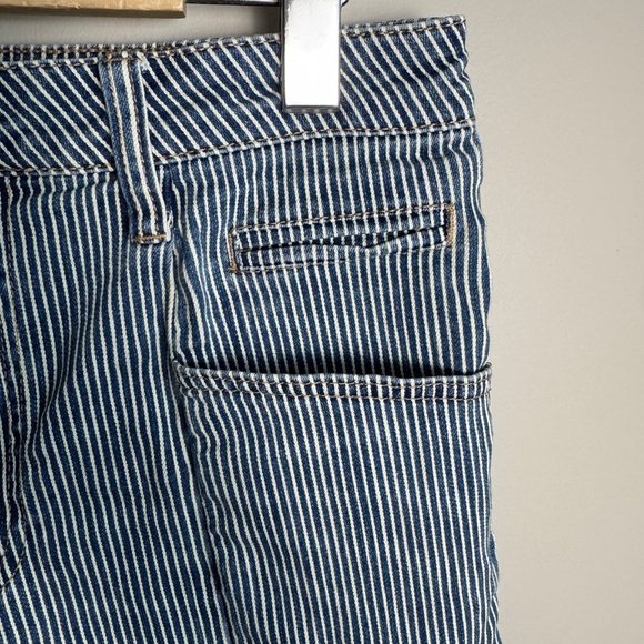 Kut From The‎ Kloth Reese High Rise Ankle Stretchy Jeans Blue Striped Festival 8 - Picture 5 of 16